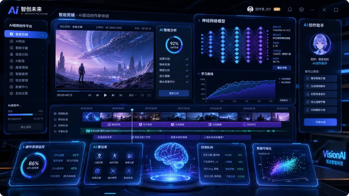 吴梦梦在线AI视频创作工具